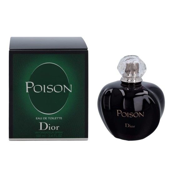 Christian Dior Poison Eau De Toilette Spray for Women, 3.4 Ounce