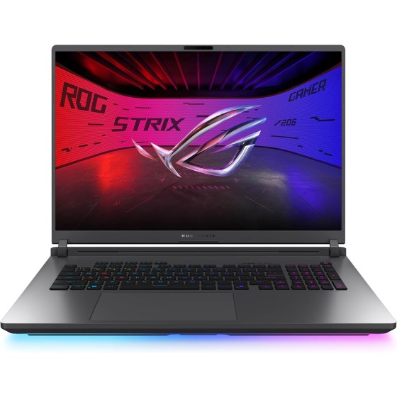 ASUS ROG Strix G18 (2025) Gaming Laptop, 18” ROG Nebula 16:10 2.5K 240Hz/3ms, NVIDIA® GeForce RTX™ 5070, Intel® Core™ Ultra 9 275HX, 32GB DDR5-5600, 2TB PCIe Gen 4 SSD, Wi-Fi 7, Windows 11 Pro