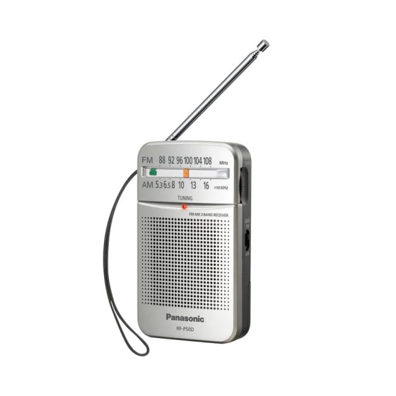 Pocket FM/AM Radio with Digital Tuner - RF-P50